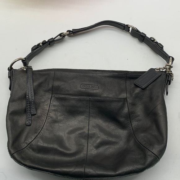 Coach Soho Black Hobo Leather Bag. CP1393 - Picture 1 of 14